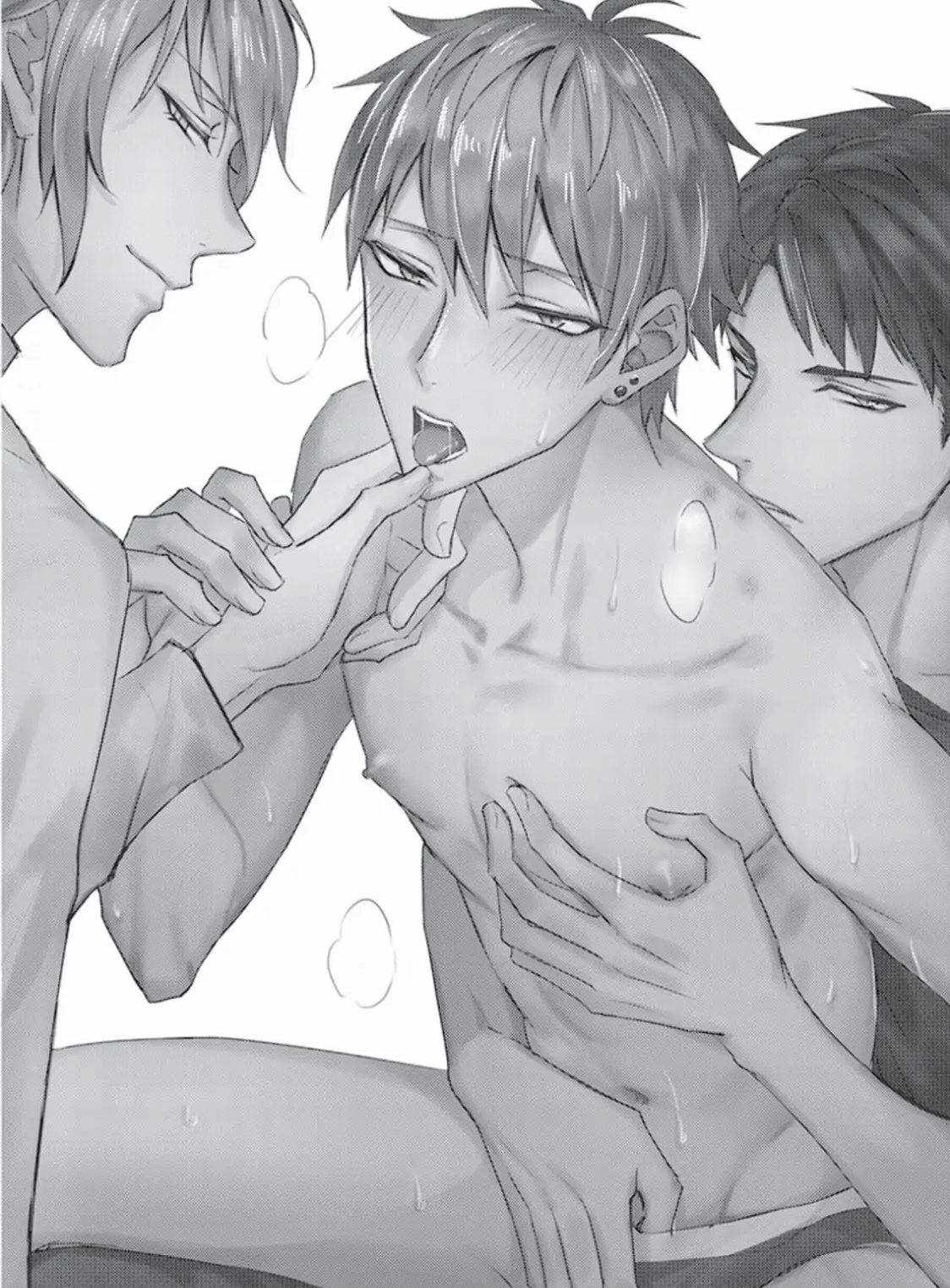 Yaoi threesome comich english