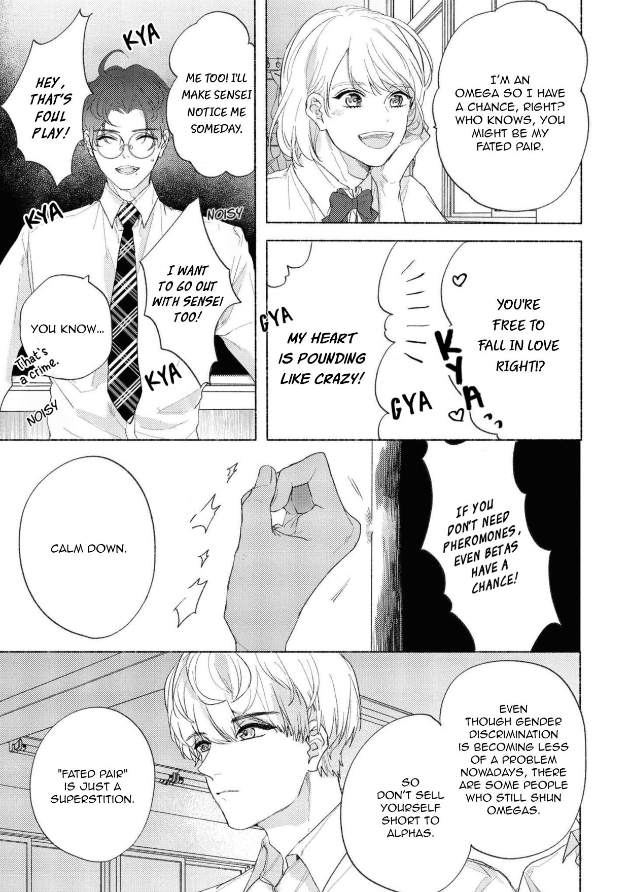 Sensei, I Can’t Stand it Yaoi Omegaverse BL Manga